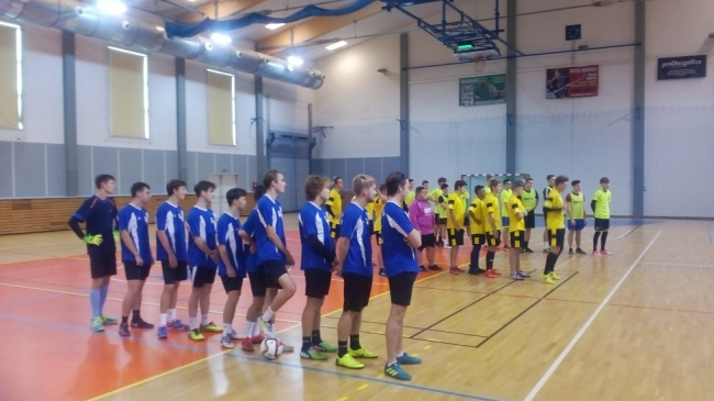 2. prosince 2019 - 2. kolo Středoškolské futsalové ligy