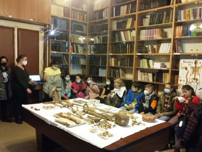 12. listopadu 2021 - Prima navštívila Ústav archeologické památkové péče