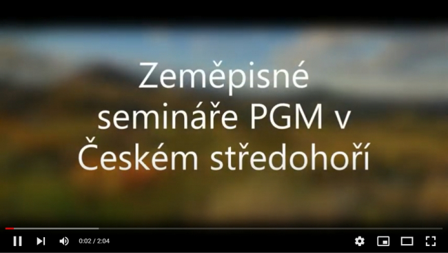 3. prosince 2021 - Zeměpisné semináře v Českém středohoří