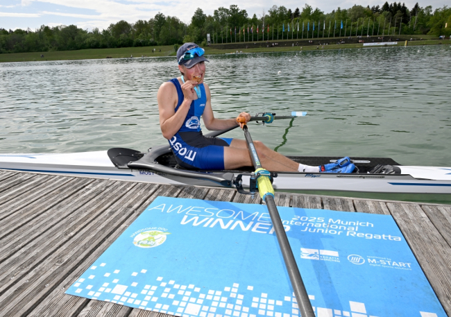 3. a 4. května 2025 -  Mezinárodní juniorská veslařská regata v Mnichově