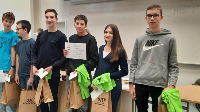 21. listopadu 2025 - Velký úspěch týmu kvarty v Náboji Junior