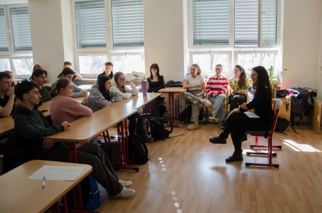 20. února 2026 - Návštěva divadelní režisérky Barbary Herz