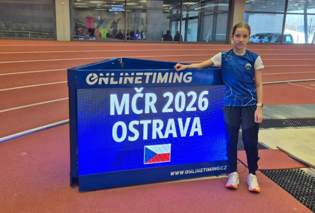 7. a 8. března 2026 - Halové MČR žactva v atletice