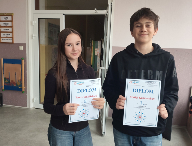 16. března 2026 - Okresní kolo fyzikální olympiády kategorií E a F