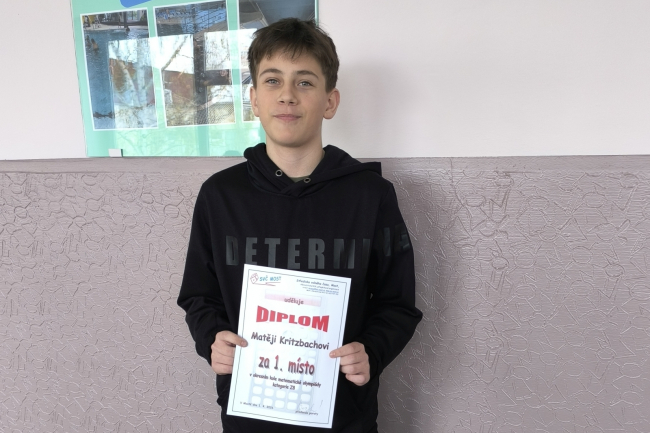 1. dubna 2026 - Okresní kolo matematické olympiády 