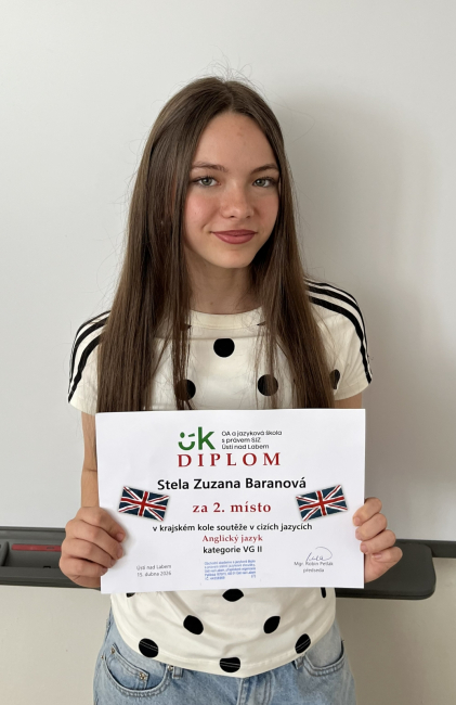 15. dubna 2026 - Krajské kolo olympiády v anglickém jazyce